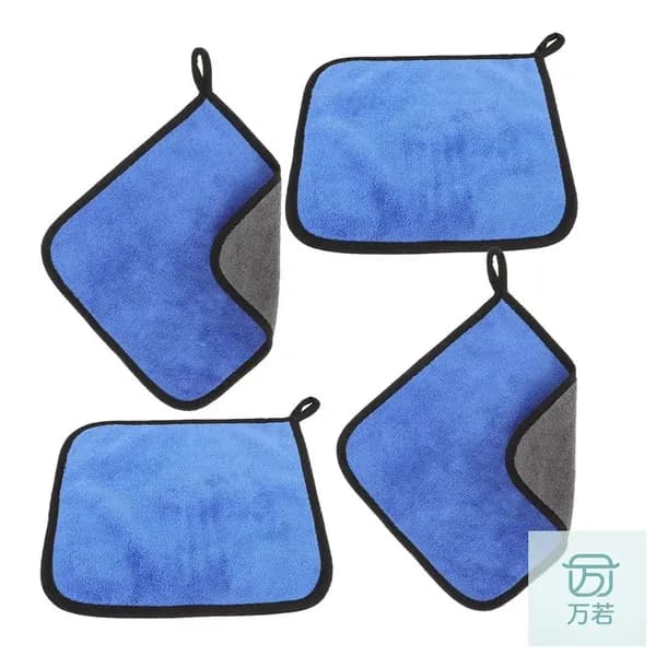Тряпка Для Чистки И Полировки Кия, Голубая, 30.00X30.00 См, 4 Шт
