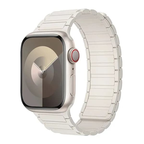 Магнитная лента для Apple Watch Band 44 40 49 мм 45 мм 41 38 силиконовый браслет iWatch Series 9 8 7 3 Se ultra 2