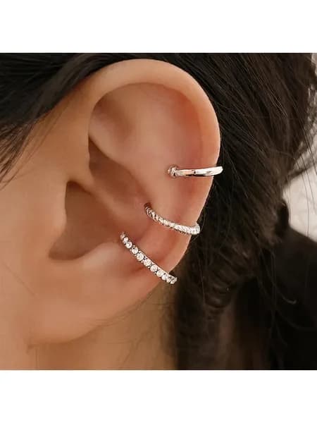 Серьги каффы