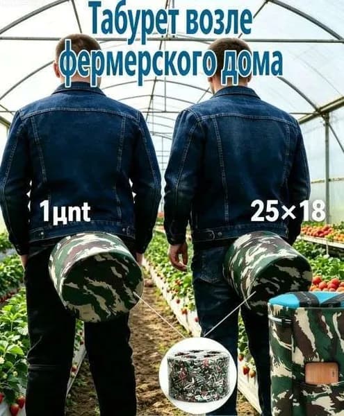 Садовый стул, Пенополиуретан, 25х18 см