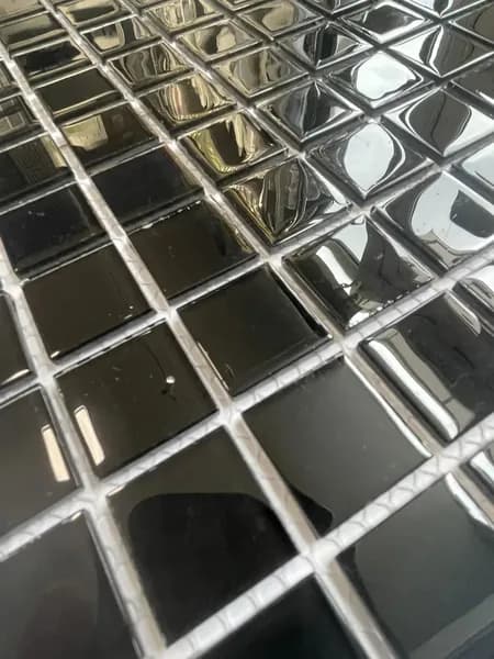 Плитка мозаика из стекла, 1шт, лист 32х32 см, чип 25х25 мм 109 Zetoglass