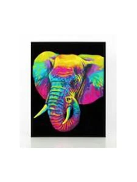 Алмазная мозаика "DIAMOND DOTZ" Neon Elephant, Needleart World