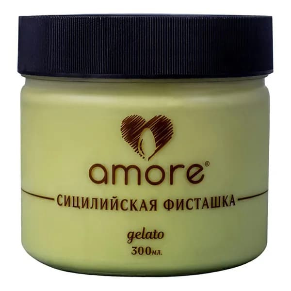 Мороженое молочное Amore Сицилийская Фисташка БЗМЖ 300 мл