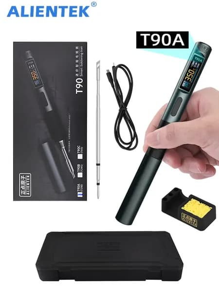 Портативный электрический USB паяльник T90A 140 вт