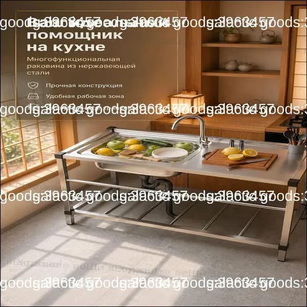 Садовая кухня,100х42х75см