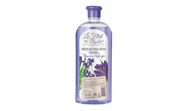 Le Flirt Du Provence Гель-пена Ирис и Лаванда, 730 г