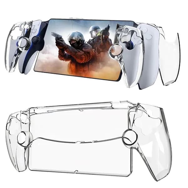 прозрачный чехол из поликарбоната для Sony PlayStation Portal защита от ударов и царапин