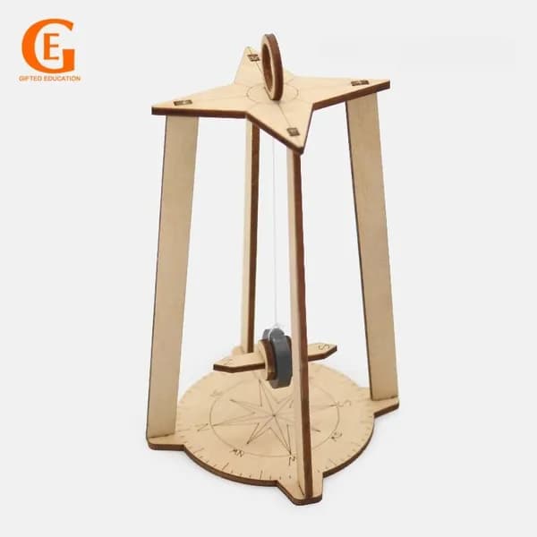 Деревянный компас Набор для DIY научных экспериментов