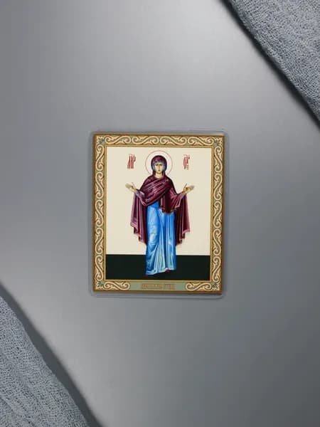 Икона Богородицы Нерушимая Стена (дорожная серия)