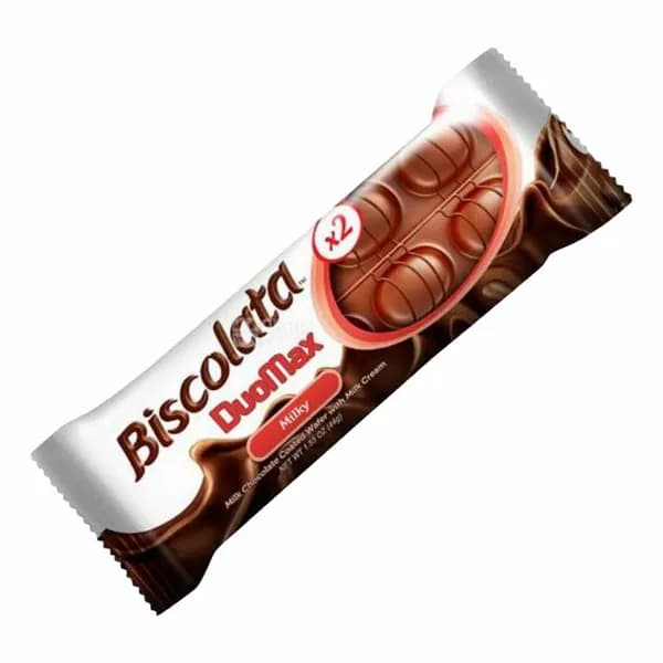 Вафли Solen Biscolata с молочной начинкой покрытые молочным шоколадом 44 г