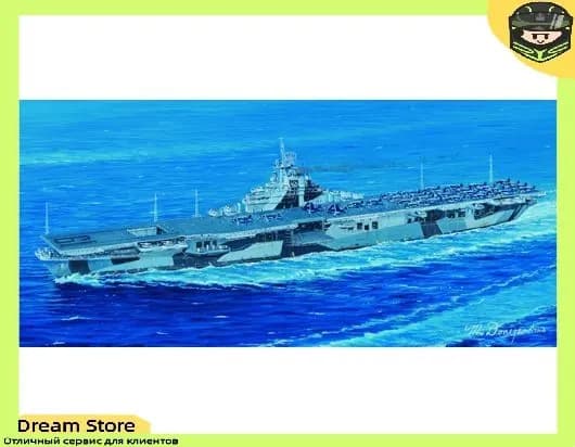 Trumpeter 05737 1/700 Авианосец ВМС США Hancock CV-19