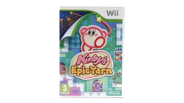Kirby's Epic Yarn (Nintendo Wii) Винтаж