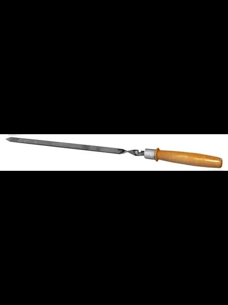Шампур плоский FireWood с деревянной ручкой, 550