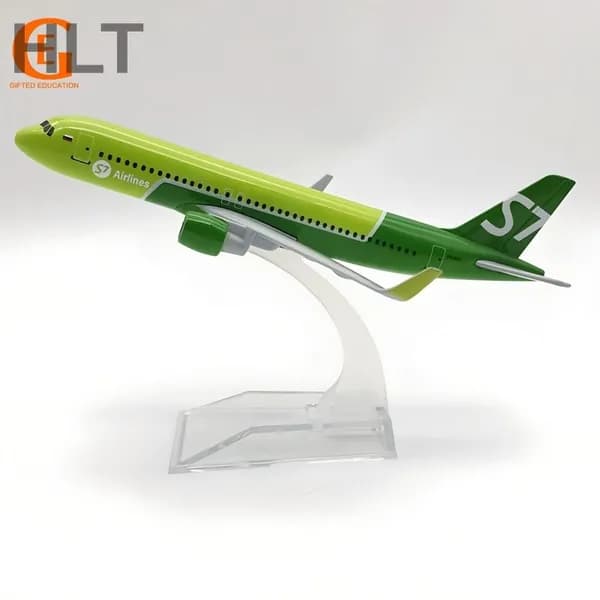 Металлическая Модель Самолета Аэробус 320, S7 А320