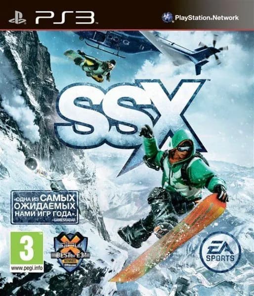 Игра SSX PS3 Диск на PS 3