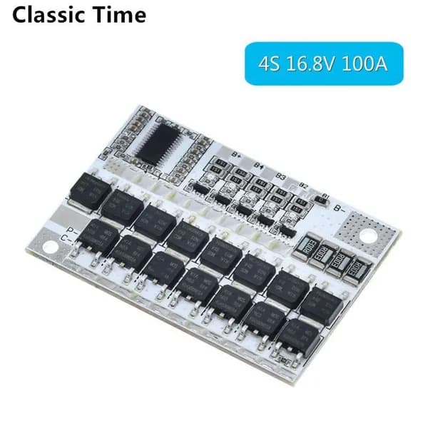 3s/4s/5s Bms 12v 16,8 V 21v 3,7 V 100 a Печатная плата защиты тройной литиевой батареи, Модуль зарядки литий-полимерного баланса.