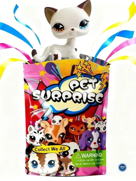 Мягкая игрушка кошка короткошерстная, подарок для девочки, с упаковочным пакетом
