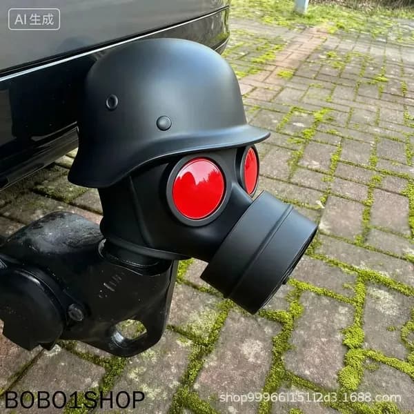 Украшение крюка прицепа/колпачок на фаркоп,Это удлиненный нос с ромбовидной текстурой