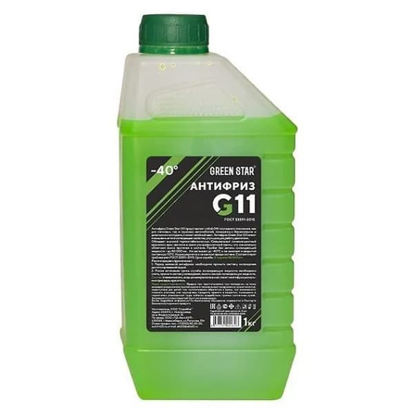 Антифриз Green Star G11 зеленый  1кг