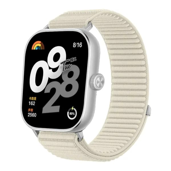 Нейлоновый плетеный ремешок для Redmi Watch 5/4, Дышащий спортивный ремешок для Xiaomi MiBand 9Pro/8Pro