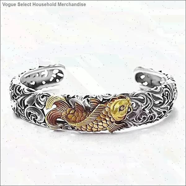 Винтажный браслет кои