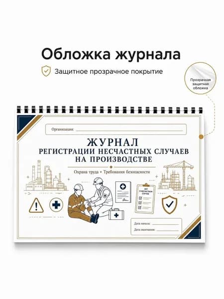 Книга учета A4, 1 шт., листов: 33