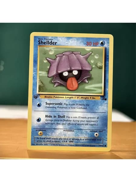 Pok mon Коллекционные карты: Krabby, Omanyte, Psyduck, Zubat и набор первых покемонов с защитными чехлами