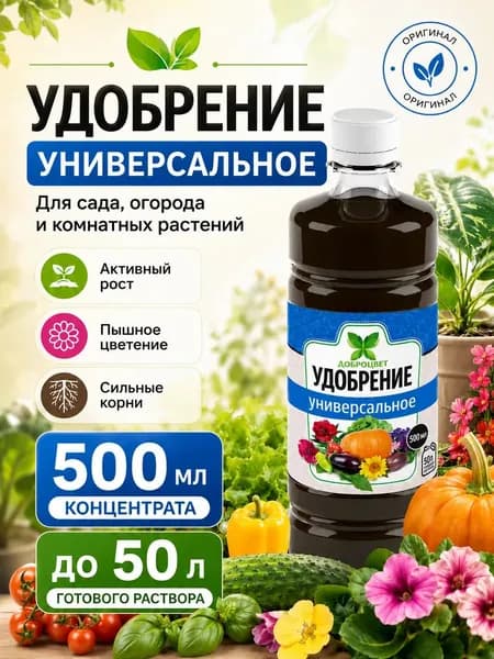 Удобрение биогумус универсальное 500 мл
