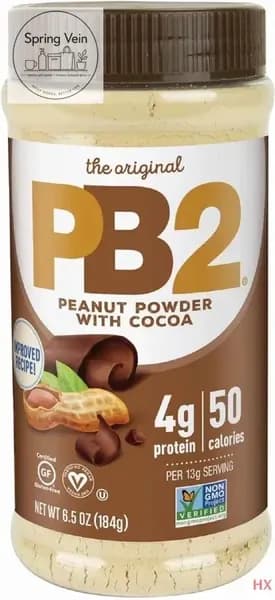 PB2 Foods, PB2, Сухая арахисовая паста с какао, 184 г