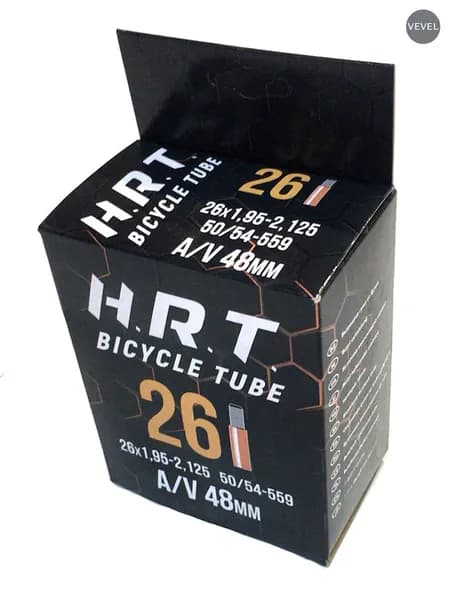 Камера велосипедная H.R.T. 26x1,95-2,125, автониппель 48мм