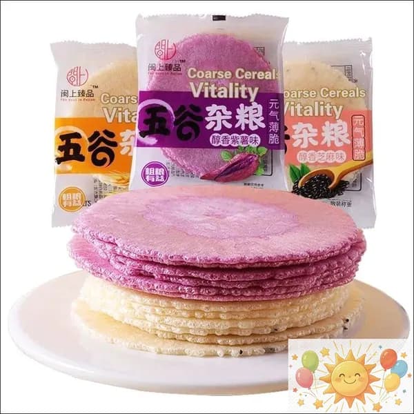 Рисовые лепешки с 3 вкусами по 20 г* 10 упаковок