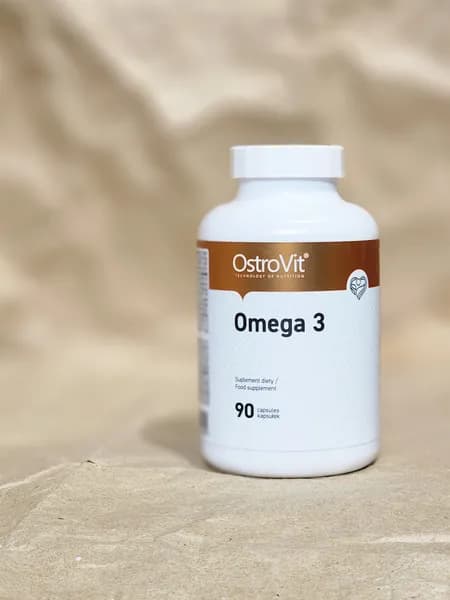Омега-3 Ostrovit - Omega 3 (90 капс) / Рыбный жир из мяса анчоусов