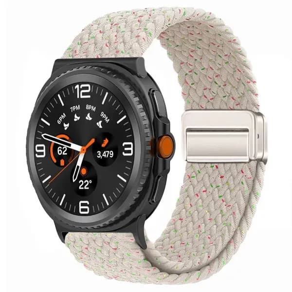 Магнитный ремешок из нейлона для Samsung Galaxy Watch 8/8 Classic с петлей 40 мм, 44 мм, 46 мм, браслет для смарт-часов Galaxy Smart Watch