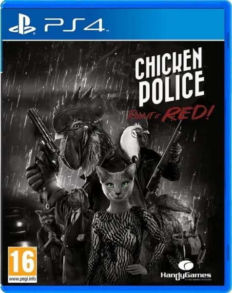 Игра Chicken Police: Paint It Red! (PlayStation 4, Русские субтитры)