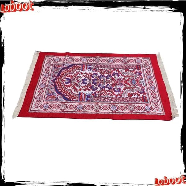 Коврик для молитвы красный