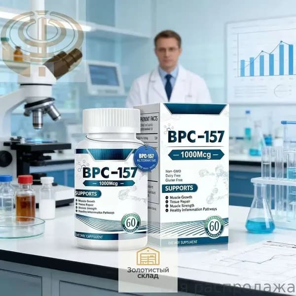 Эксклюзивный комплекс BPC157 от для восстановления тканей, 60 капсул