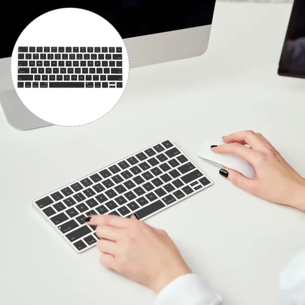 Защитная пленка из tpu для клавиатуры magic черного цвета