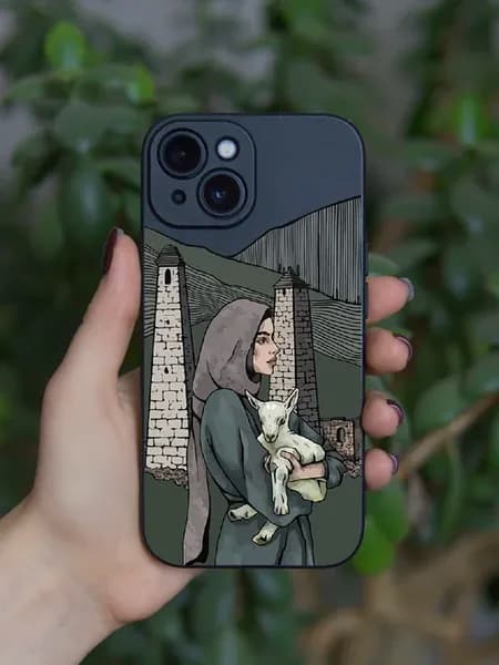 Мусульманский чехол на iPhone 14 Кавказ