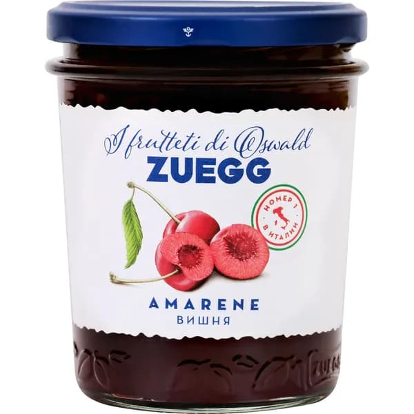 Конфитюр ZUEGG Вишня экстра, 320г