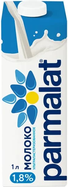 Молоко ультрапастеризованное PARMALAT Edge 1,8%, без змж, 1000мл