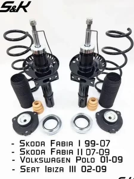 Передние амортизаторы FABIA I, Polo 6N 9N, IBIZA II-III