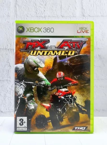 MX vs ATV Untamed Английский язык Видеоигра на диске для Xbox 360. Товар уцененный