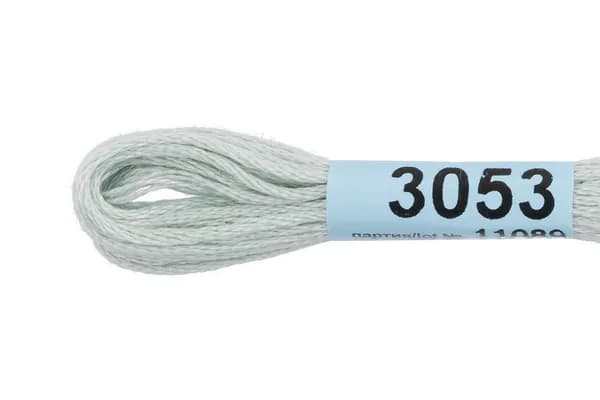 Мулине Gamma 3053 светло-светло-голубой 1 моток