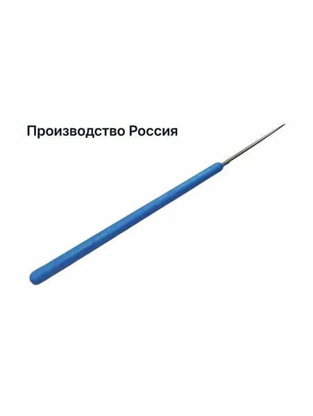 Игла лабораторная препарировальная прямая