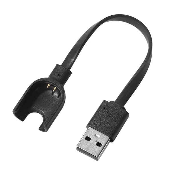 Кабель для фитнес-браслета, 1.1 м, черный