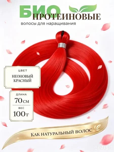 Биопротеиновые волосы для наращивания, 70 см