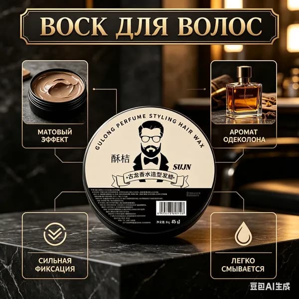 Воск для волос, 50 мл