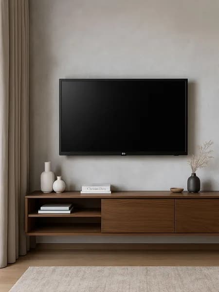 Телевизор ThinQ AI 32" - ДУ Аэромышь (Указка) - с голосовым управлением и безрамочный экраном. 32" Full HD, черный 32″ Full HD, черный
