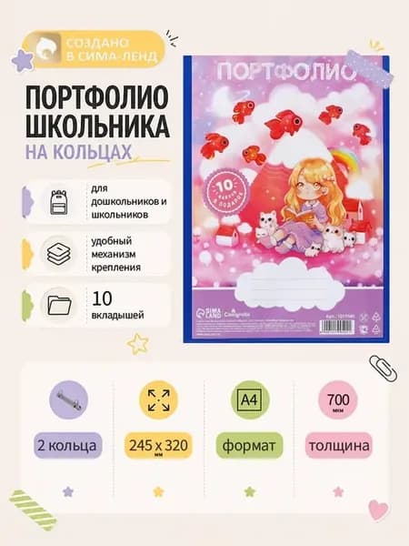 Папка-портфолио А4
