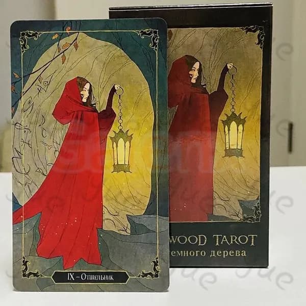 Карты ТароТемного дерева,Darkwood Tarot,Русская версия